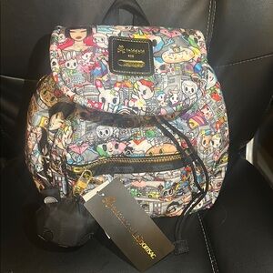 Tokidoki Multicolor Character Mini-Backpack